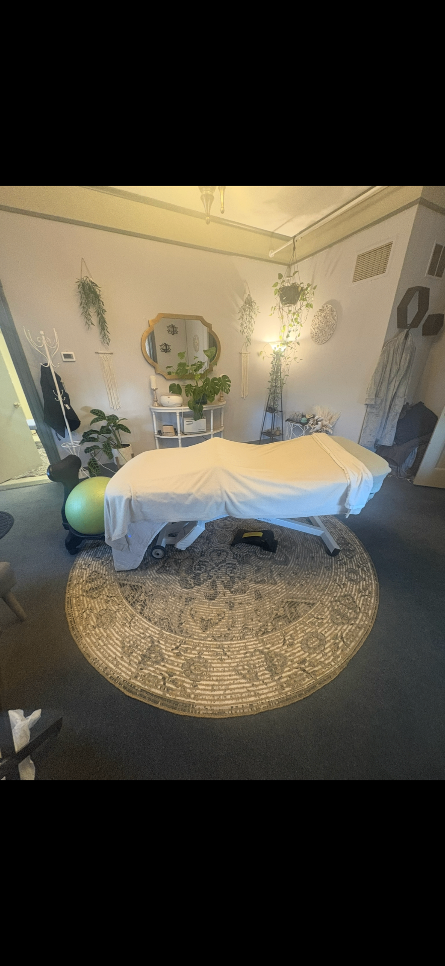 Treatment room at AIM For Wellness